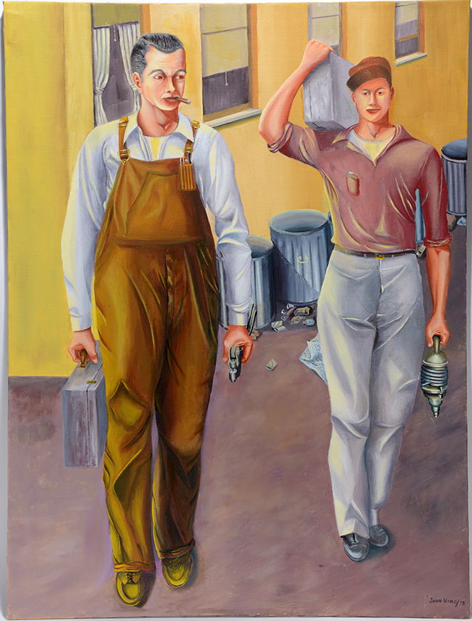 John Niro. Riveters Going To Work (1 of 4)