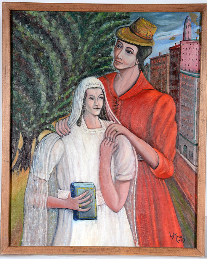 Louis Monza. The Mother On Her Daughter’s (1 of 4)