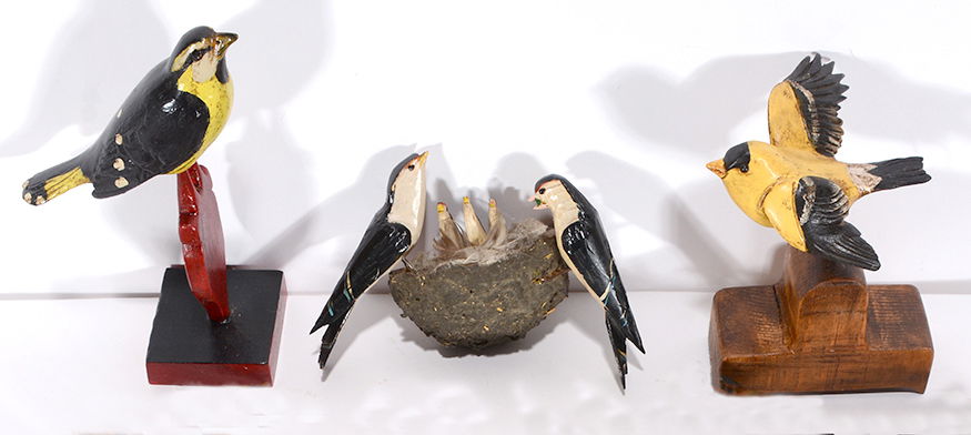 Anonymous Carved Pennsylvania Birds. (1 of 1)