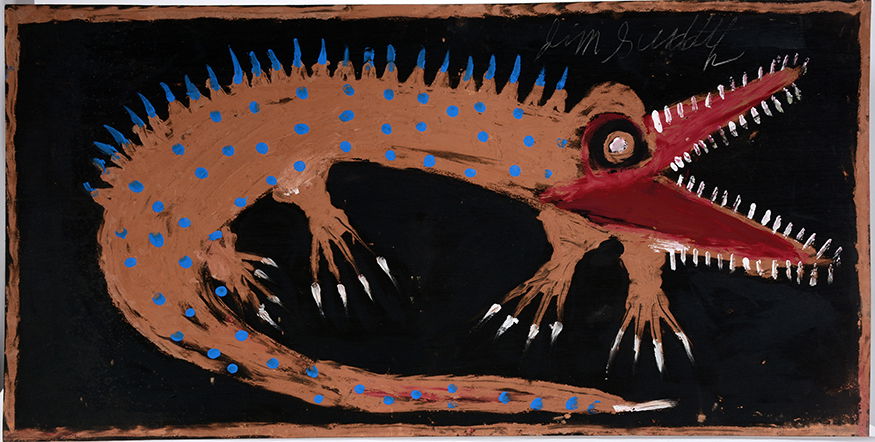 Jimmy Lee Sudduth. Gator. (1 of 1)