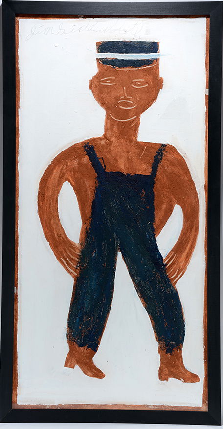 Jimmy Lee Sudduth. Self-Portrait. (1 of 1)