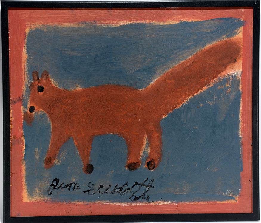 Jimmy Lee Sudduth. Squirrel. (1 of 1)