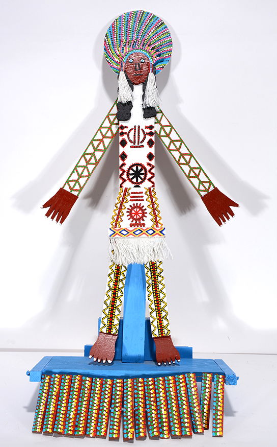 James Harold Jennings. Indian Chief Windchimes (1 of 1)