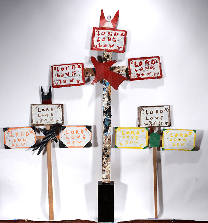 R.A. Miller. Three Early Yard Crosses. (1 of 1)