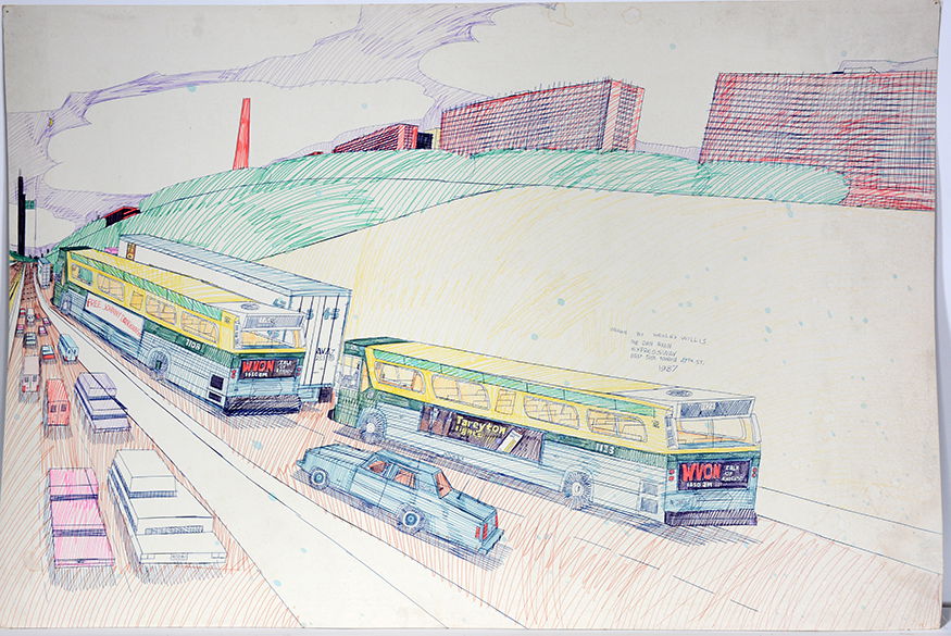 Wesley Willis. The Dan Ryan Expressway. (1 of 2)