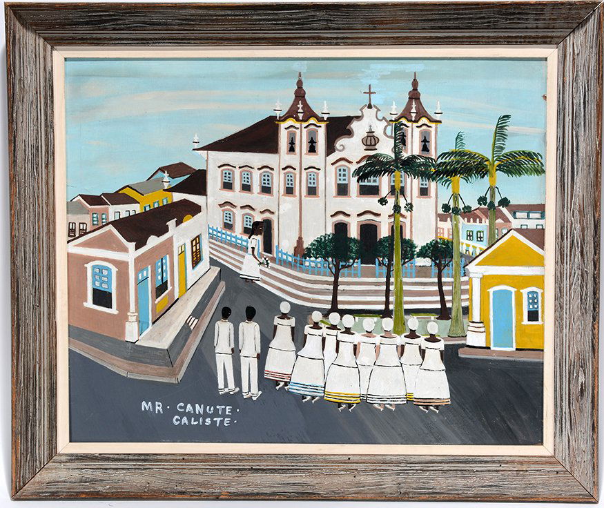 Canute Caliste. Wedding At The Church. Nov 13, 2016 Slotin Folk Art