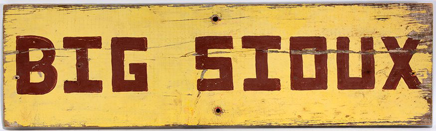 Big Sioux Trade Sign. (1 of 1)