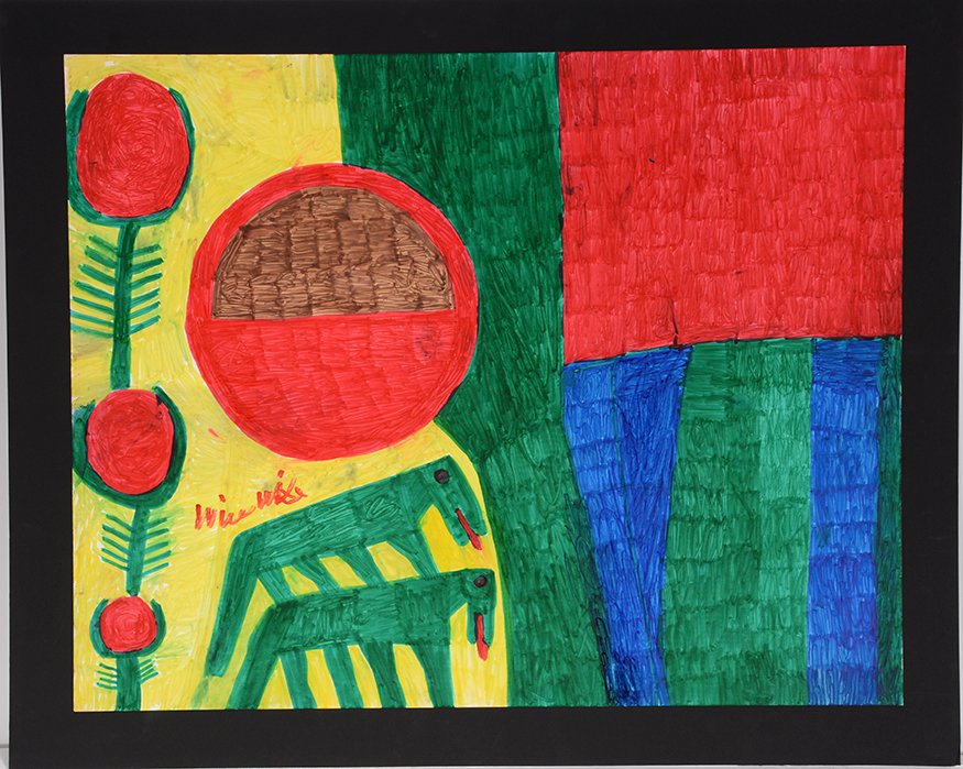 Willie White. Mounting Green Horses. (1 of 1)