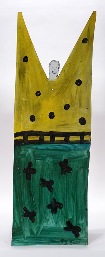 R.A. Miller. Yellow And Green Angel. (1 of 1)