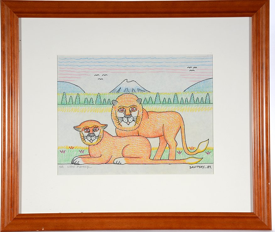 Jack Savitsky. The Lion Family. (1 of 1)