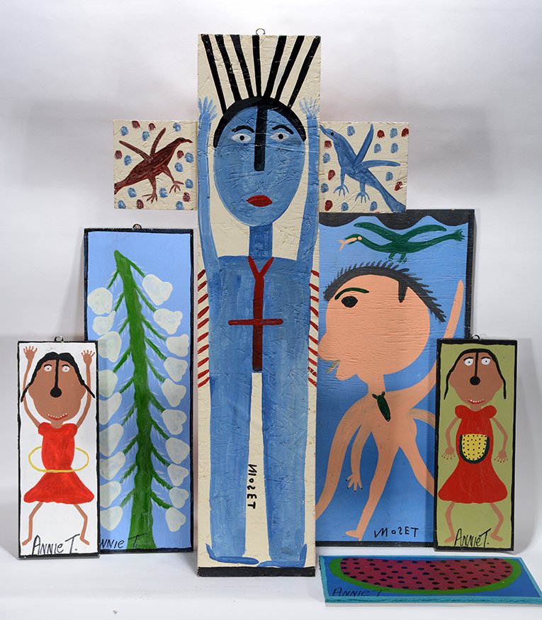 Mose & Annie Tolliver. Six Works. (1 of 1)