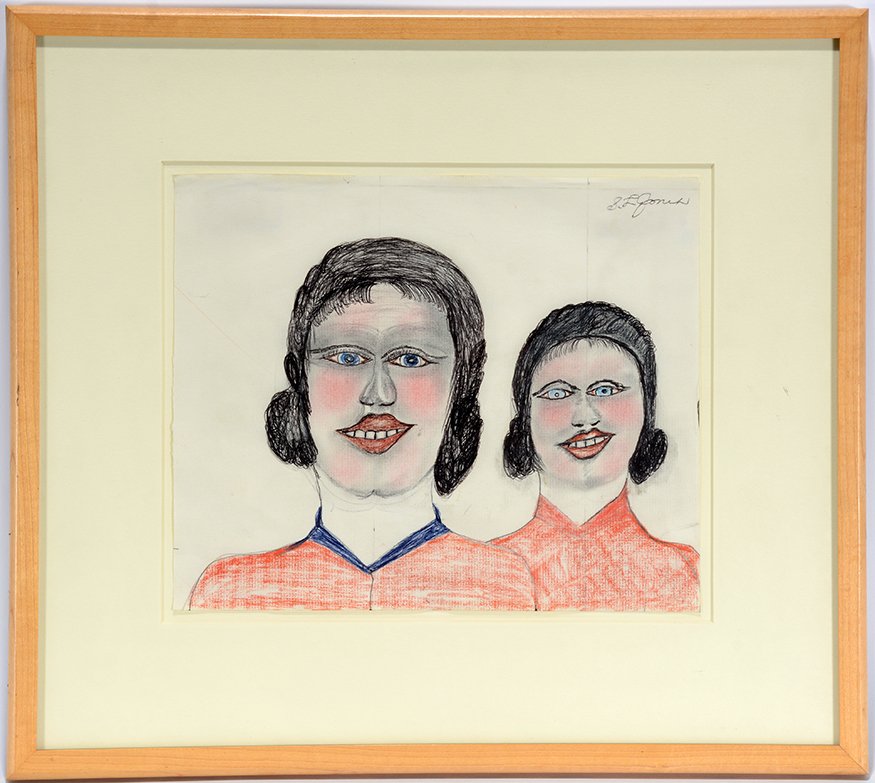 S.L. Jones. Double Portrait. (1 of 2)