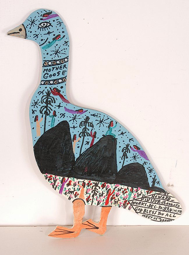 Howard Finster. Mother Goose. (1 of 1)