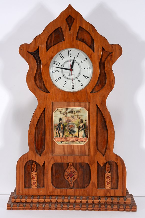 Howard Finster. Mantel Clock. (1 of 2)