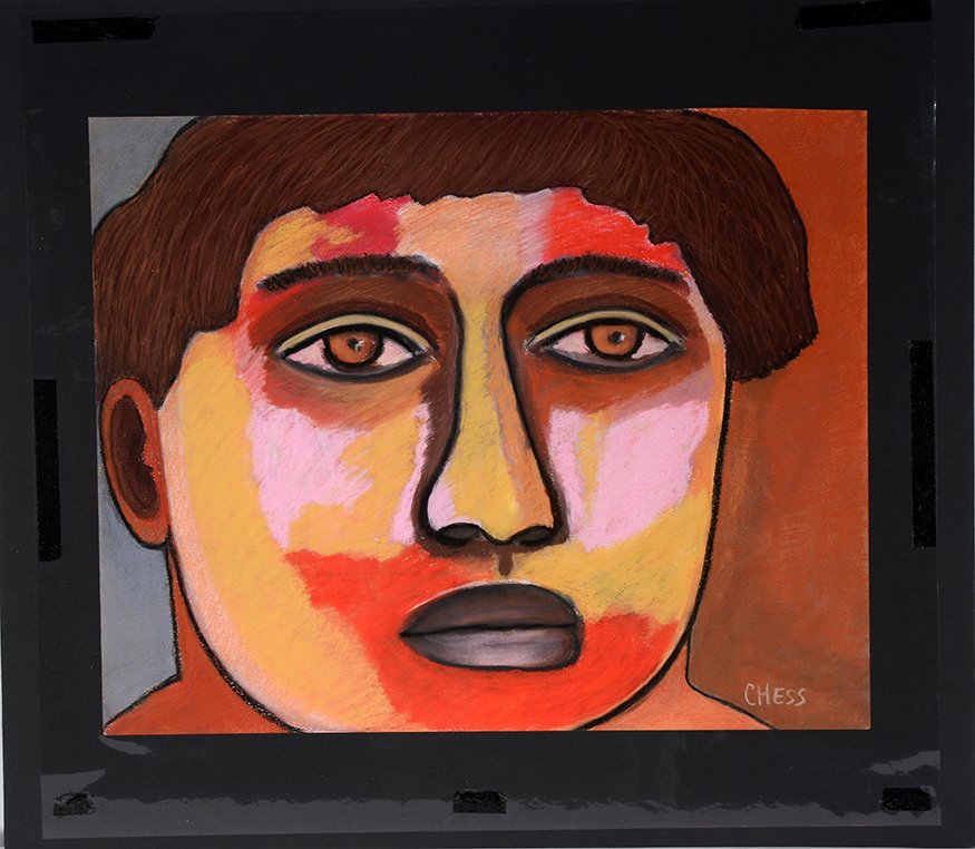 Tim Chess. Man In Yellow & Pink. (1 of 1)