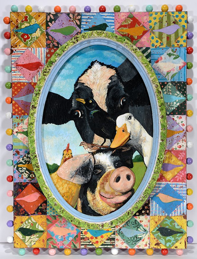 Jim Lambert. Cow & Pig. (1 of 1)