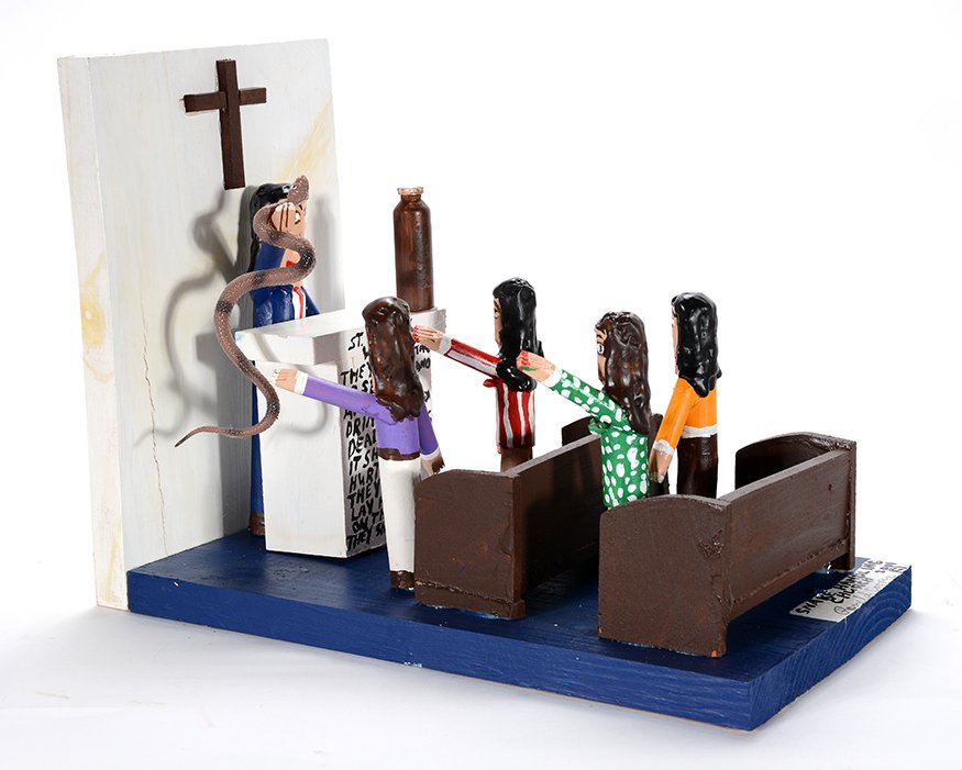 Ronald Cooper. Snake Handling Church. (1 of 2)