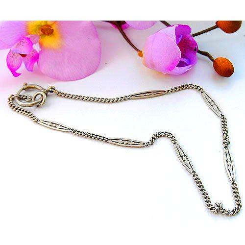 Very Old Pocket Watch Chain Approximately 100 Yea: Date Of Manufacture: Approximately 1910 Country Of Origin: Germany Material: Metal Dimensions: 18.5 Inches in Length Very Old Pocket Watch Chain From Germany. Approximately 100 Years Old. 18.5 Inches 