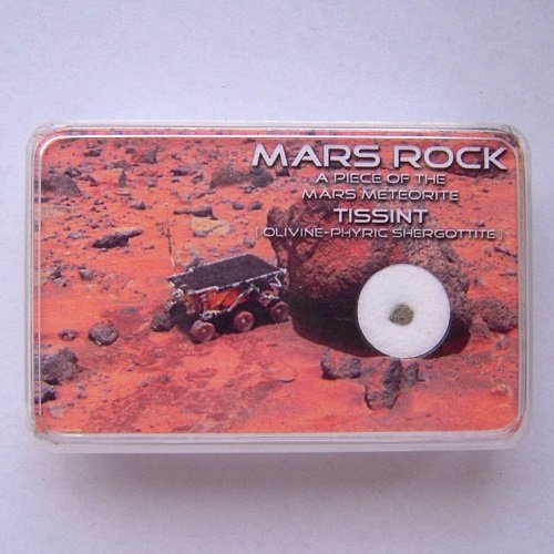 Mars Meteorite - Tissint - Box: Date Of Manufacture: 4,5 MilliardCountry Of Origin: ArgentinaMaterial: Mars Rock MeteoritDimensions: with Box 2,20 x 1,50 InchesAmazing Chance to Get This Very Old Mars Meteorite - Tissint - Box. Excl