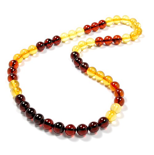 Natural Baltic Amber Polished Round Balls 0,32 In: Date Of Manufacture: Brand new Country Of Origin: Lithuania Material: Genuine Baltic Amber Dimensions: 16.14 Inches in Length And 14.6 g. Weight This jewelry is from our top quality jewelry collection