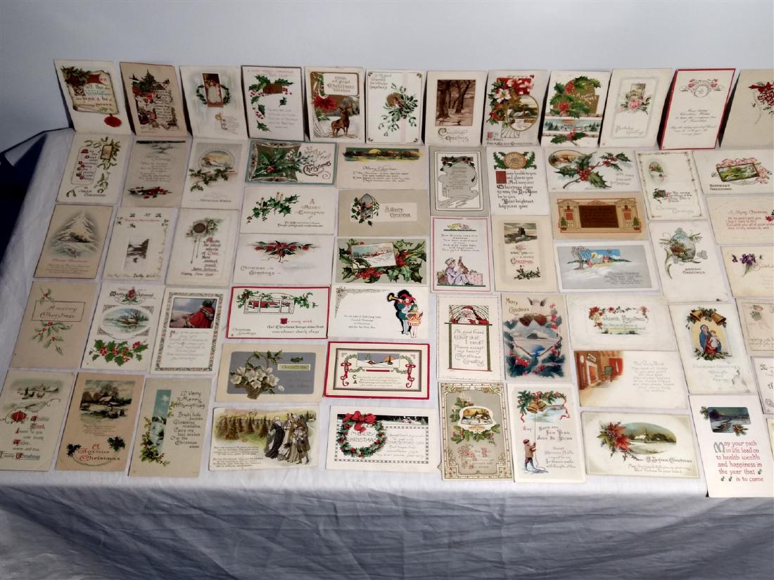 Antique Post Cards 1908-1922 Lot of 60 (1 of 7)