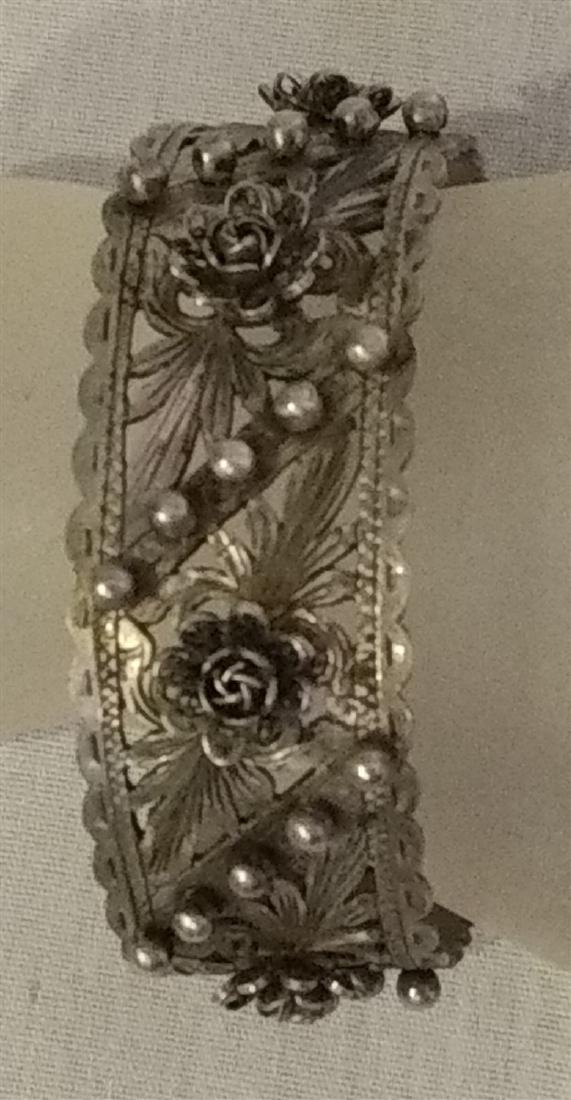 Jewelry Vintage Florence Italy Cuff Bracelet (1 of 3)