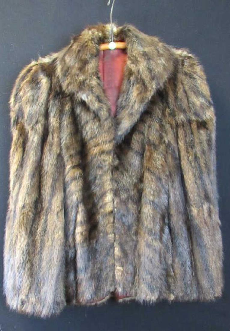 Vintage Brown Fur Coat: Vintage brown fur coat; Very soft and warm; a wonderful deep brown shade; great for fall and winter weather; Elegant and flattering Silhouette