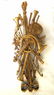 Old Gold Gilded Wood Carving of Musical Instrument - 5
