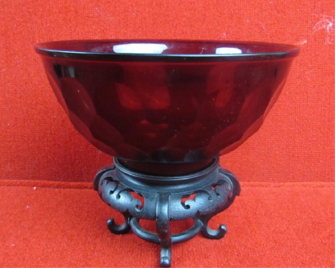 Chinese Peking Glass Bowl (1 of 4)