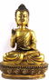 Chinese Gilded Bronze Statue of Buddha - 2