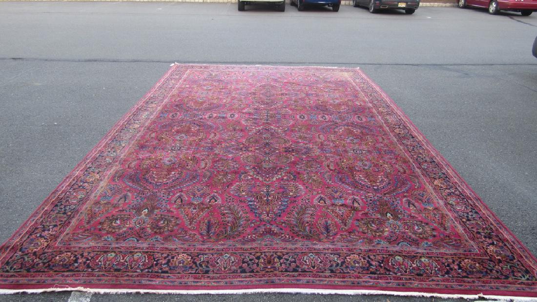 Middle Eastern Hand Stitched Wool Rug (1 of 7)