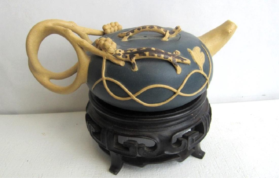 Fired Clay Chinese Teapot (1 of 11)