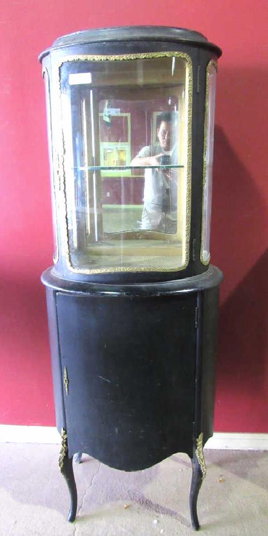 Old Victorian Glass Cabinet (1 of 7)