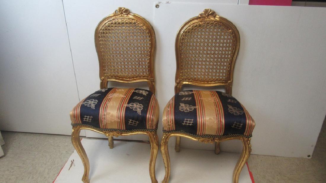 Pair Victorian Burl Walnut Parlor Chair (1 of 4)