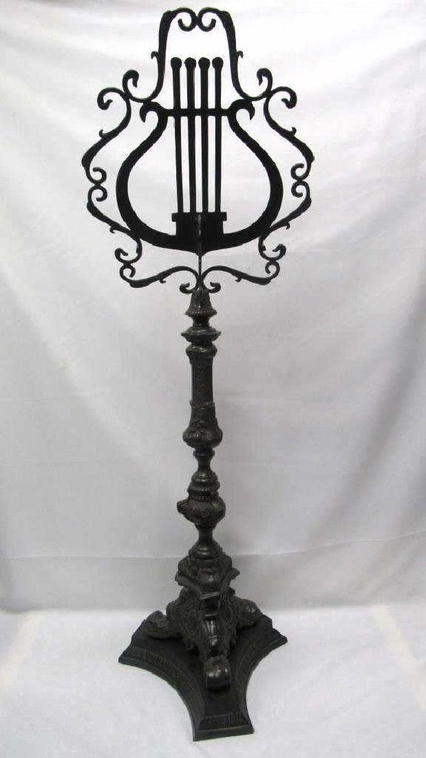 Victorian Bronze Music Stand (1 of 7)