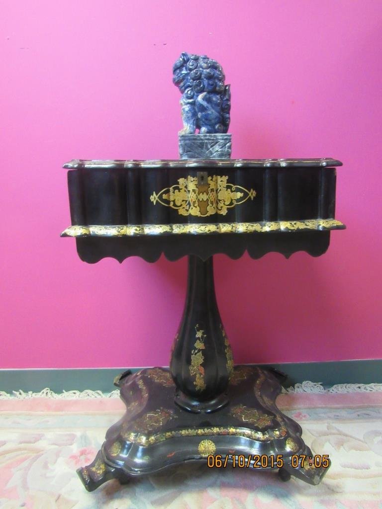 Asian Arts Stone Carved Lion Statue (1 of 9)