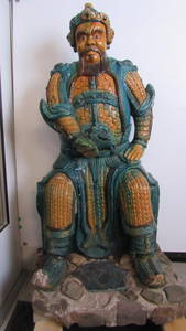 Chinese General Statue