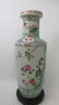 Chinese Famille Rose Vase with Bird and Flowers - 5