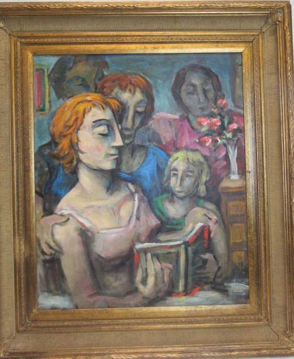 Samuel Heller 20th Century American Oil Painting (1 of 10)