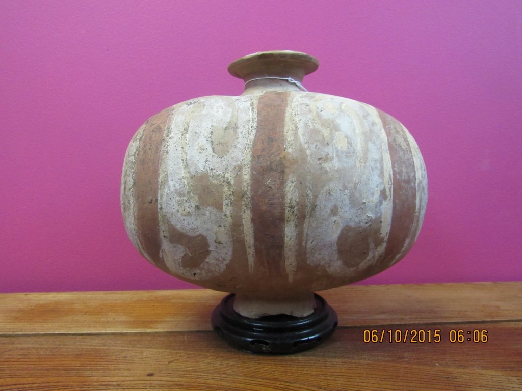 Asain Arts Pottery: Han Dynasty Pottery 8.5" x 9"