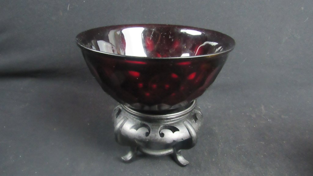 Chinese Peking Glass Bowl (1 of 4)