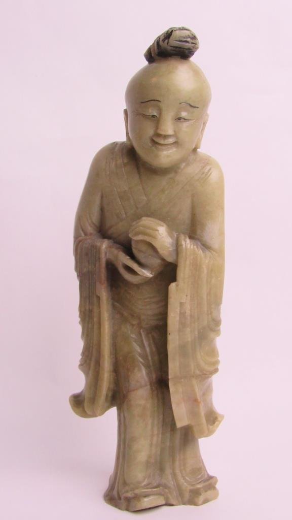 Old Soapstone Statue: Very old Soapstone Statue; 6" High
