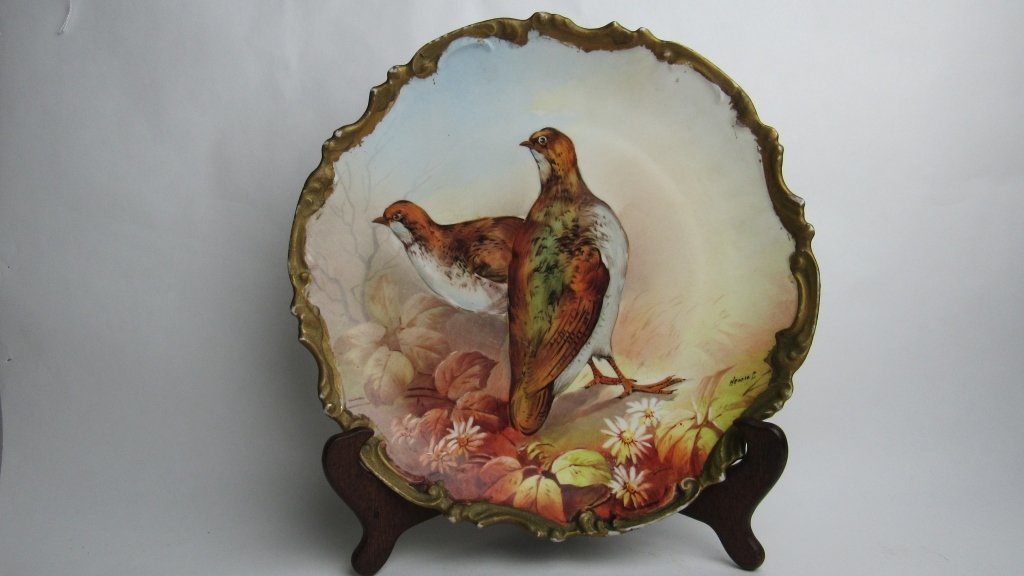 Hand Painted Limoges Plate (1 of 8)