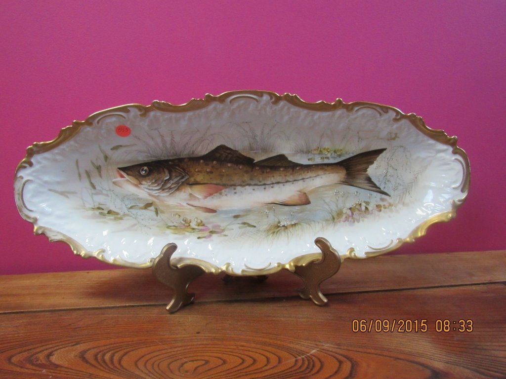 Set of 8 Limoges Plates And Platter (1 of 7)