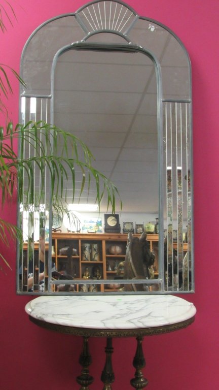 Leaded Glass Mirror (1 of 4)