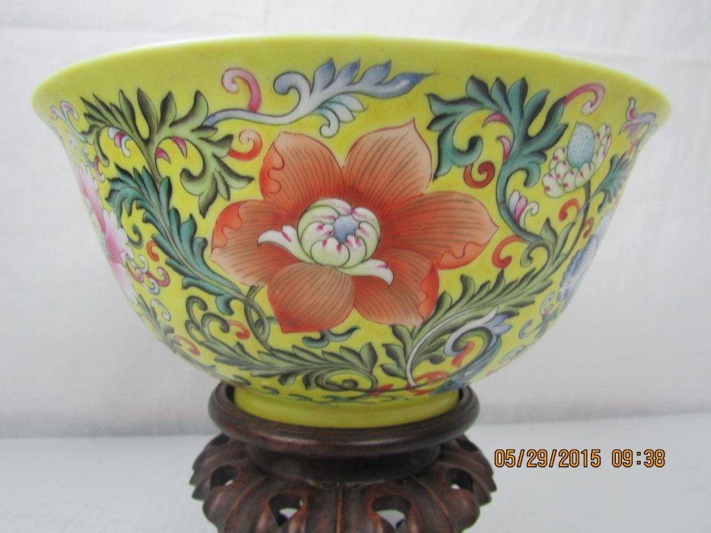 19th Century Chinese Qing Dynasty Porcelain Bowl (1 of 8)