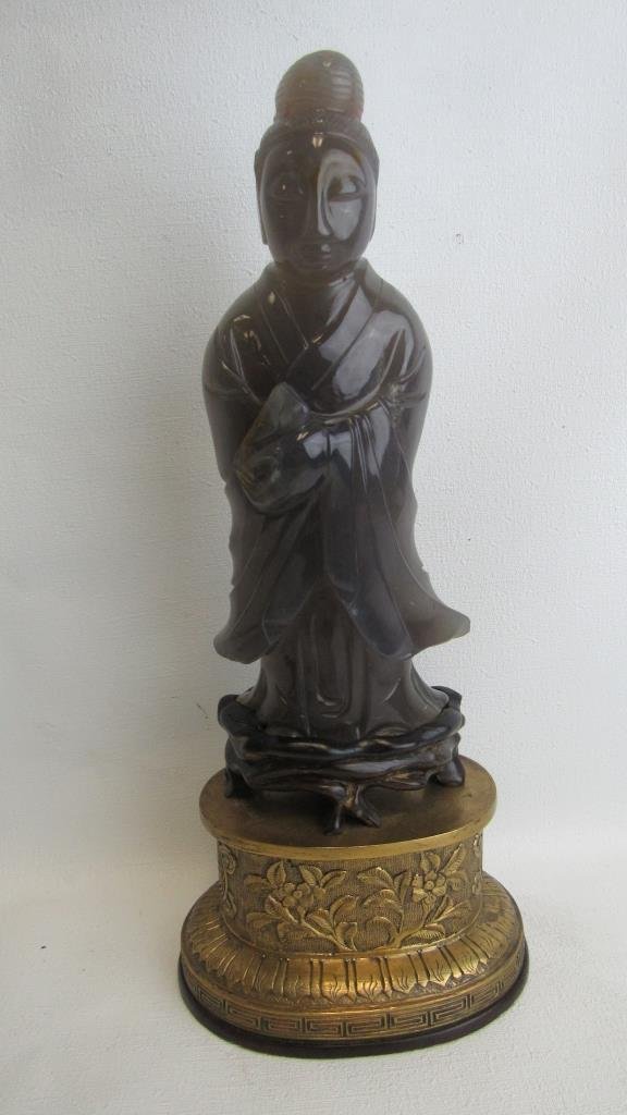 Chinese Guanyin Jade Figurine (1 of 10)