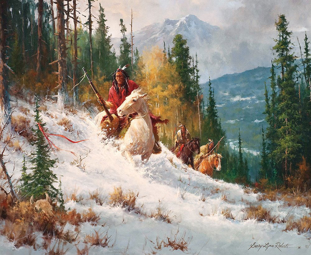 A Strange Sign By Gary Lynn Roberts: Gary Lynn Roberts (b. 1953) A Strange Sign Oil on canvas 30 x 40 inches Signed lower right:'Gary Lynn Roberts'