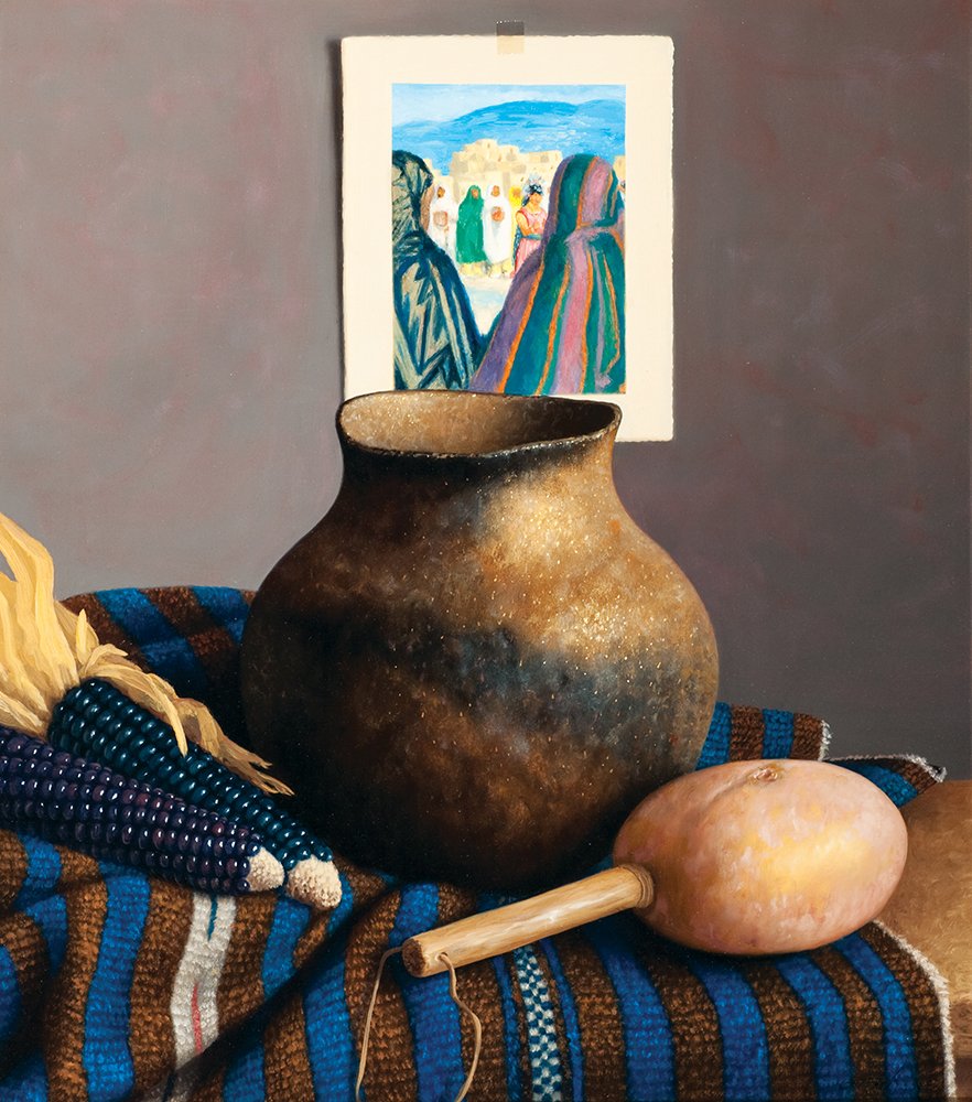 Watching the Dancers By William Acheff: William Acheff (b. 1947) Watching the Dancers 2008 Oil 16 x 14 inches Signed lower right: 'Acheff 2008'; verso: signed, titled, and dated by artist Private Collection, Texas