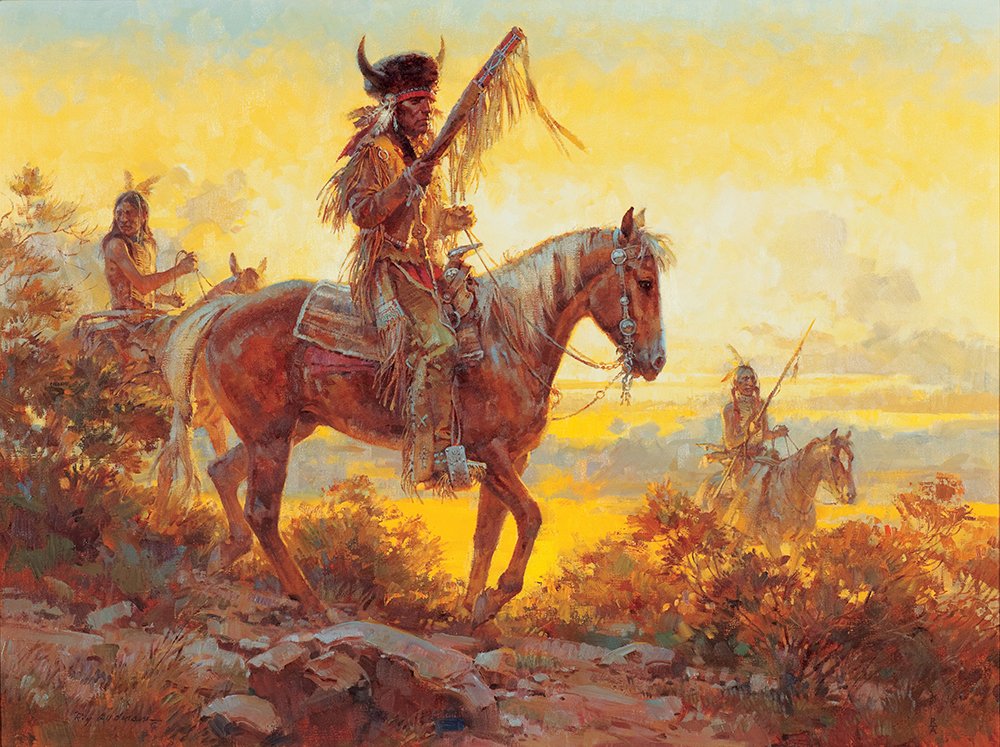 The Spanish Saddle By Roy Andersen: Roy Andersen (b. 1930) The Spanish Saddle Oil 30 x 40 inches Signed lower left: 'Roy Andersen CA' Private Collection, Arkansas